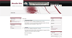 Desktop Screenshot of moodle.devbro.com